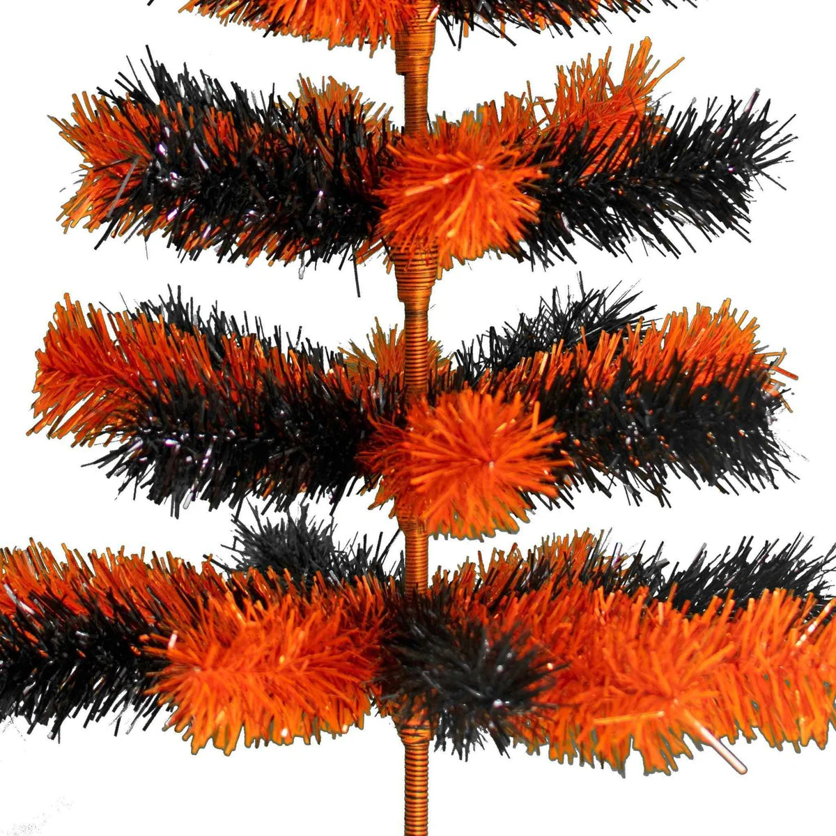 HALLOWEEN MIXED BRUSH CHRISTMAS TREE