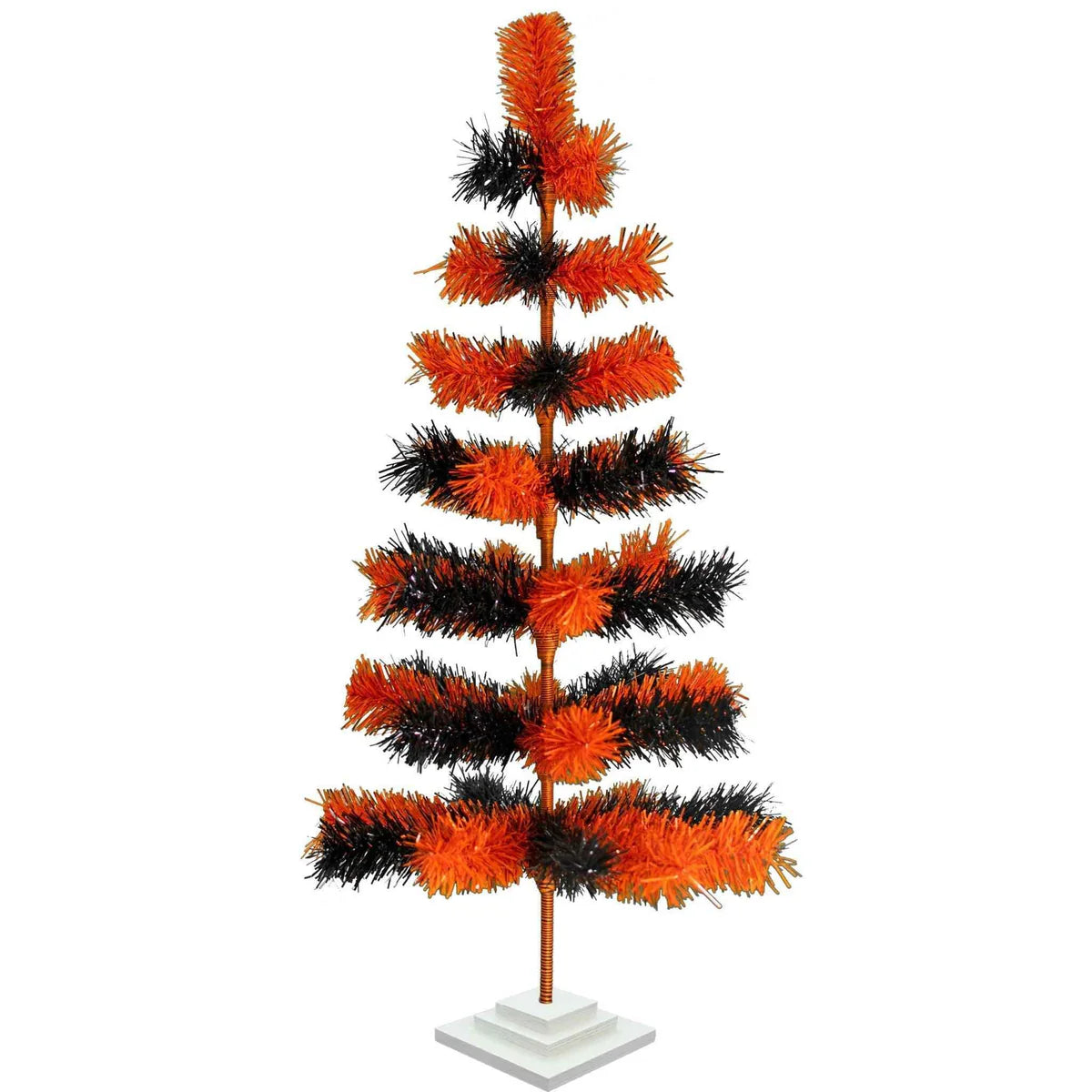 HALLOWEEN MIXED BRUSH CHRISTMAS TREE