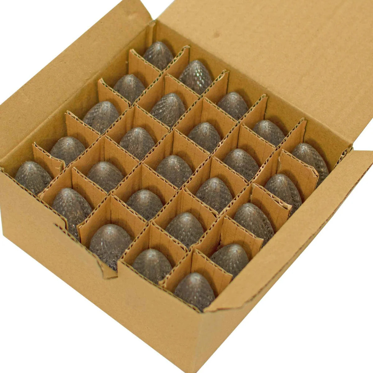 LED FACETED CLEAR LIGHT BULBS