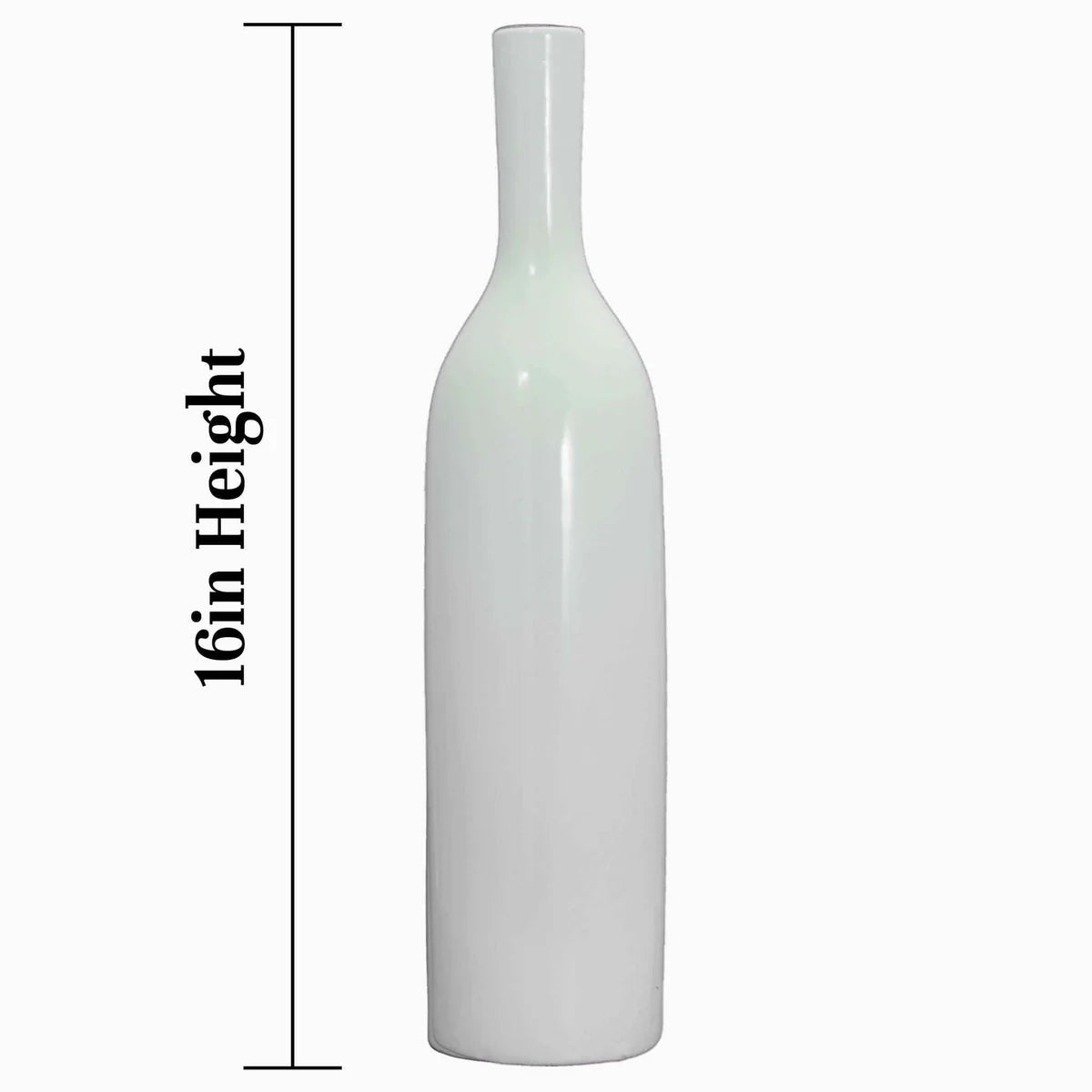 LONG NECK CERAMIC VASE