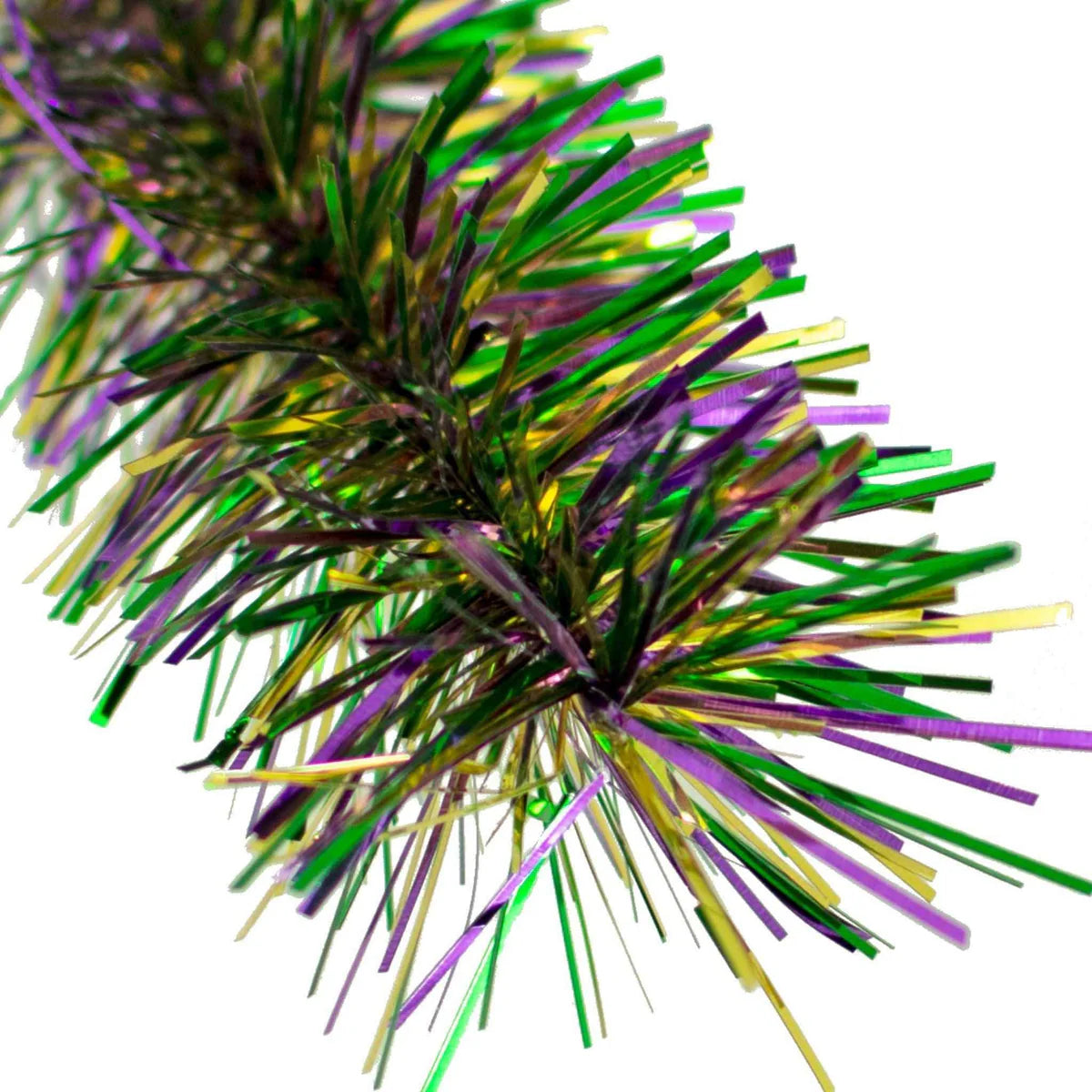 MARDI GRAS TINSEL GARLAND