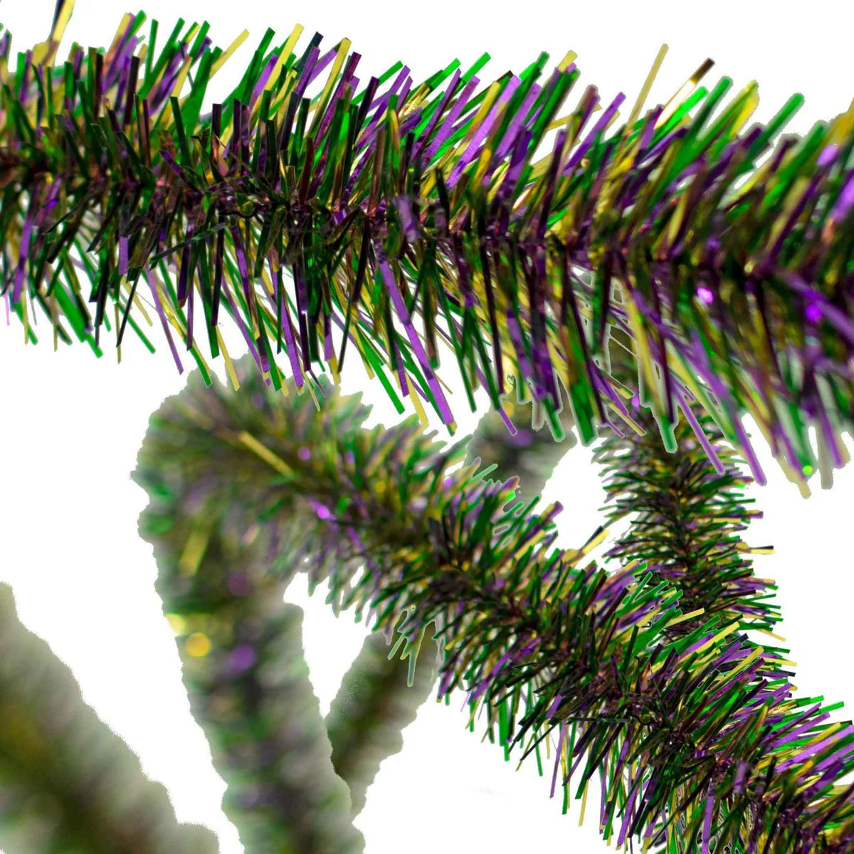 MARDI GRAS TINSEL GARLAND