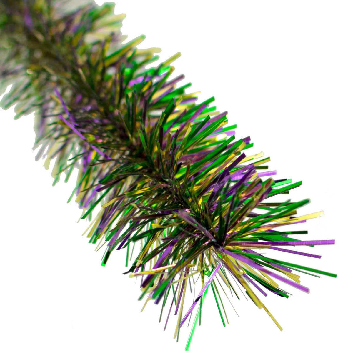 MARDI GRAS TINSEL GARLAND