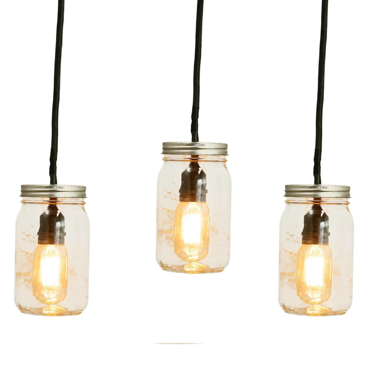 MASON JAR PENDANT LIGHTS