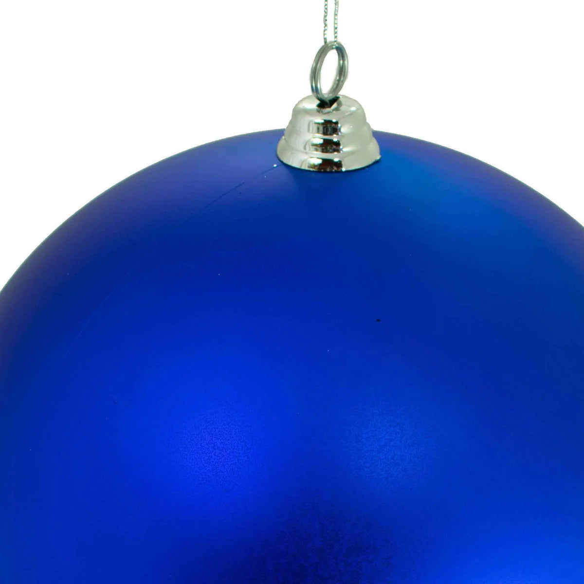 MATTE BLUE BALL ORNAMENTS
