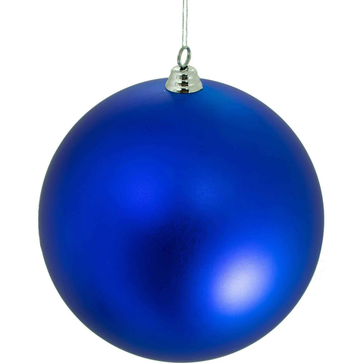 MATTE BLUE BALL ORNAMENTS