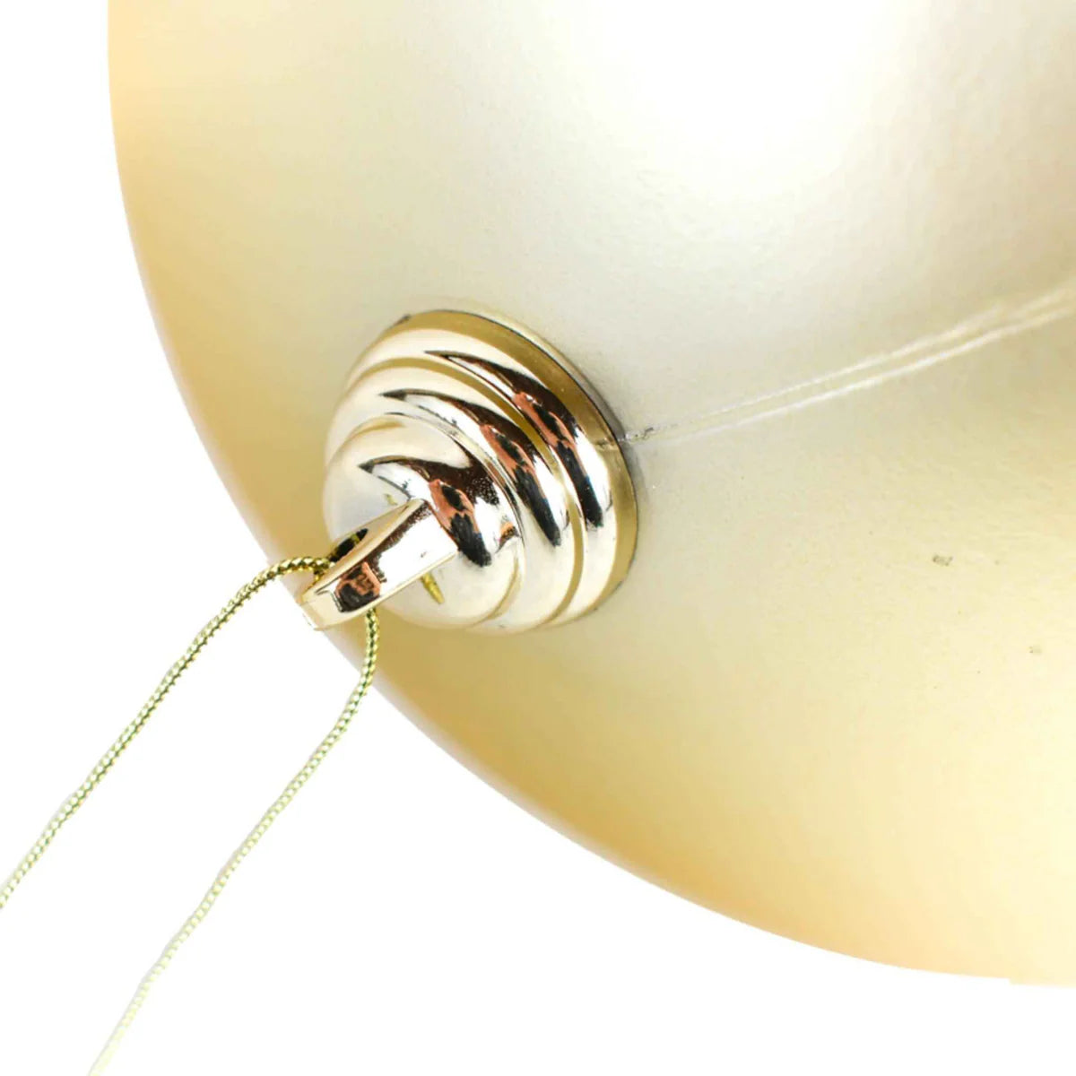 MATTE GOLD BALL ORNAMENTS