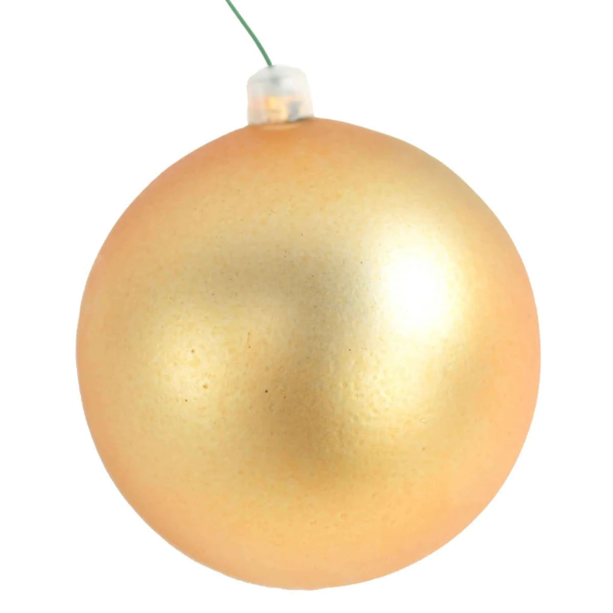 MATTE GOLD BALL ORNAMENTS