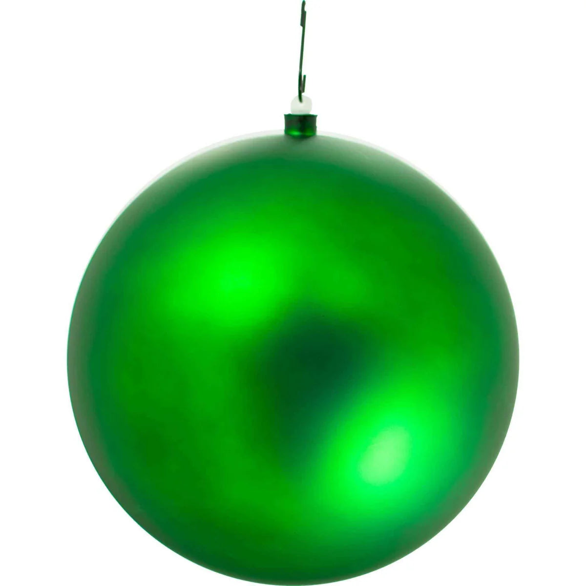 MATTE GREEN BALL ORNAMENTS