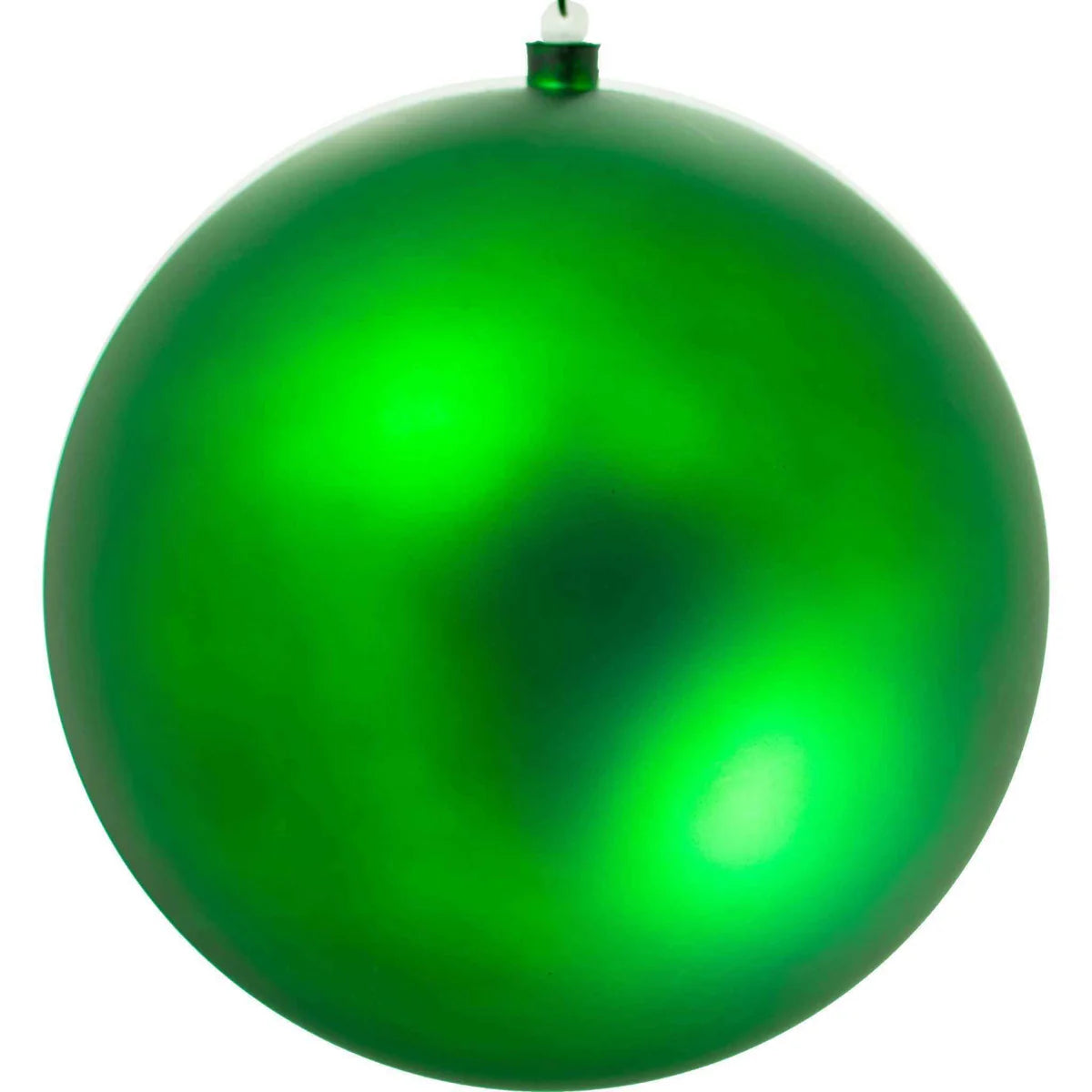 MATTE GREEN BALL ORNAMENTS
