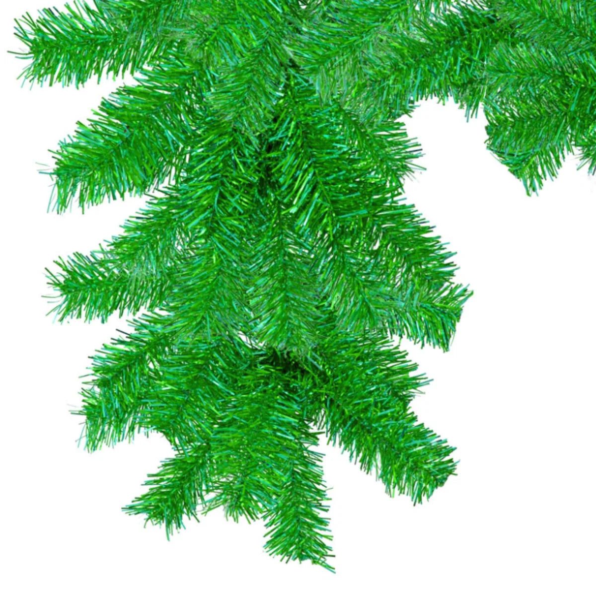 METALLIC GREEN CHRISTMAS GARLAND