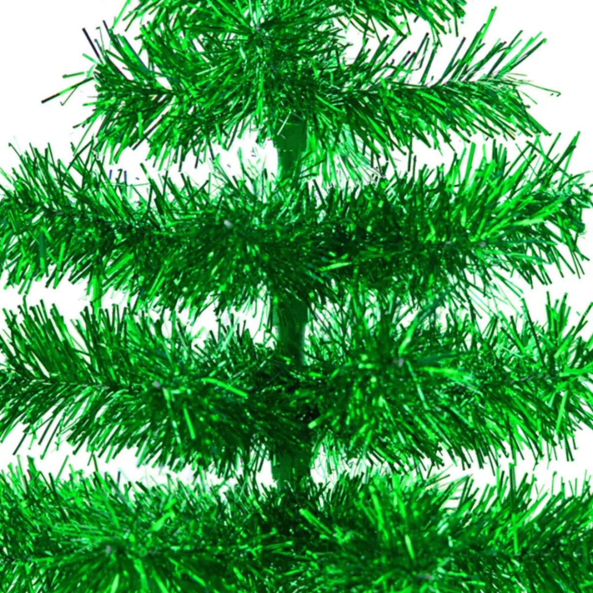 METALLIC GREEN CHRISTMAS TREE
