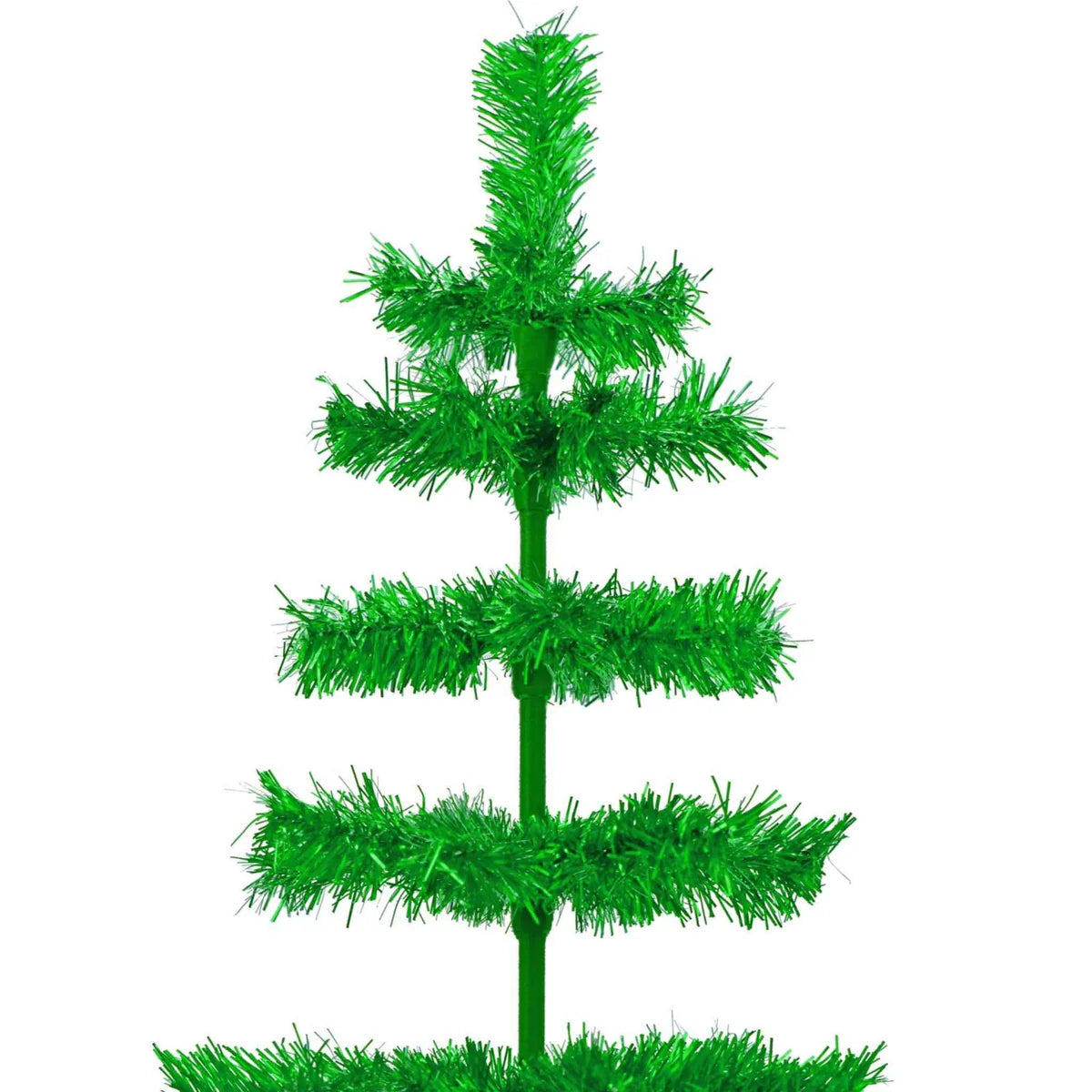 METALLIC GREEN CHRISTMAS TREE