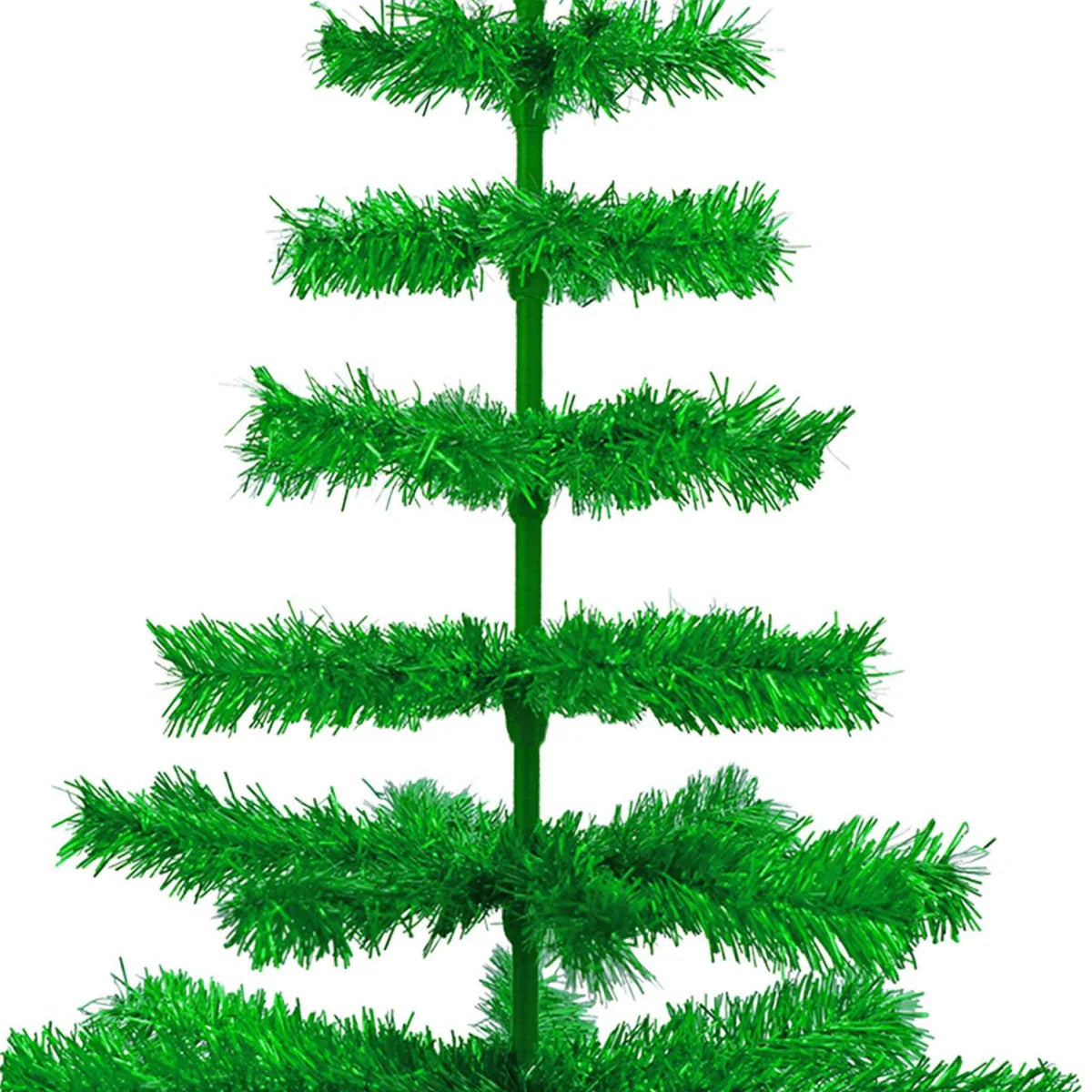 METALLIC GREEN CHRISTMAS TREE