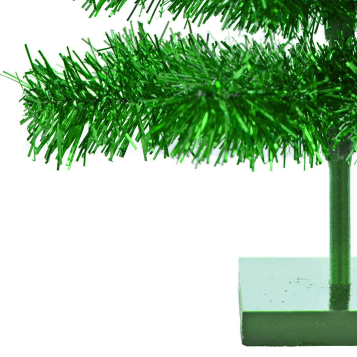 METALLIC GREEN CHRISTMAS TREE