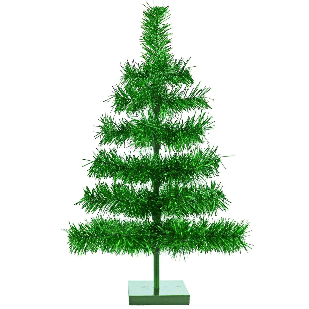 METALLIC GREEN CHRISTMAS TREE