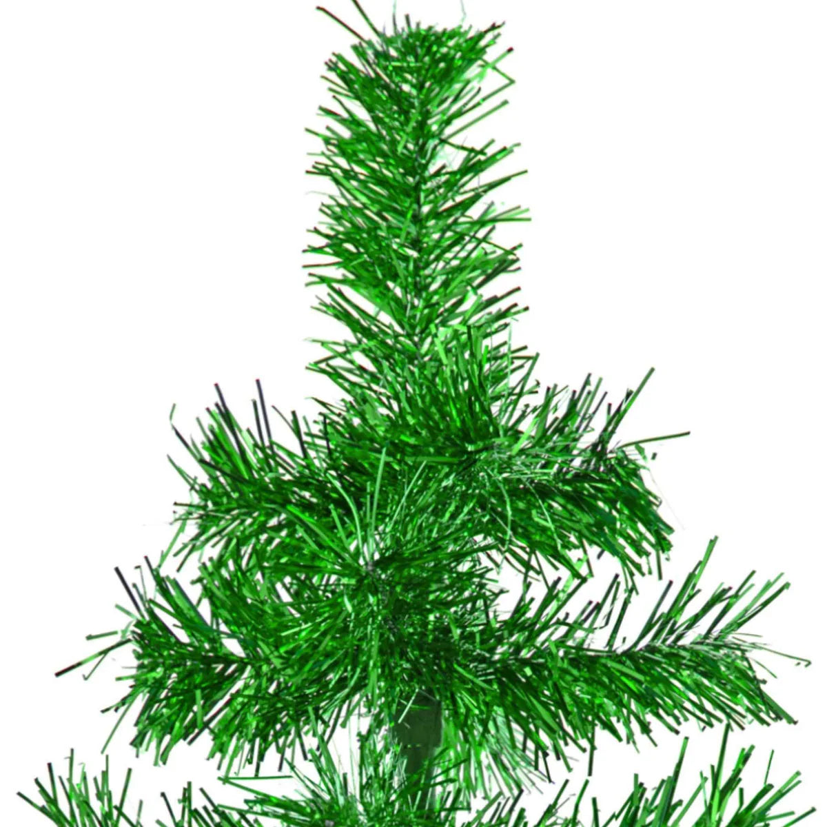 METALLIC GREEN CHRISTMAS TREE