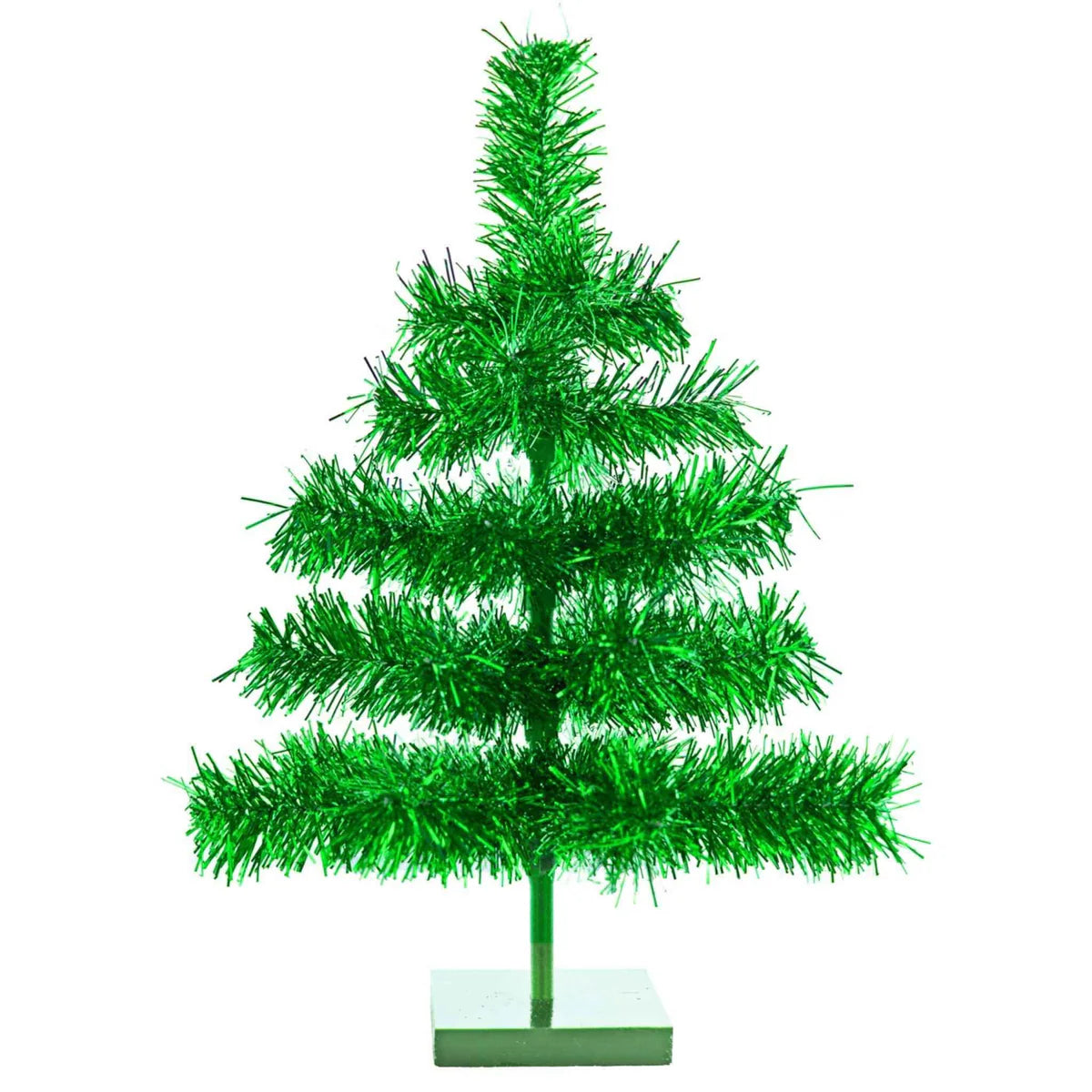 METALLIC GREEN CHRISTMAS TREE
