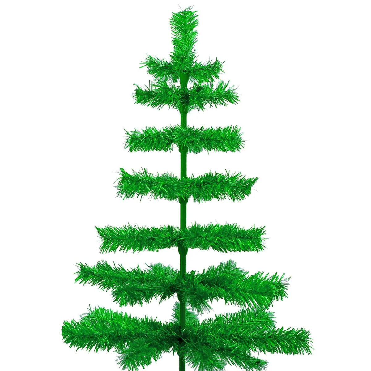 METALLIC GREEN CHRISTMAS TREE