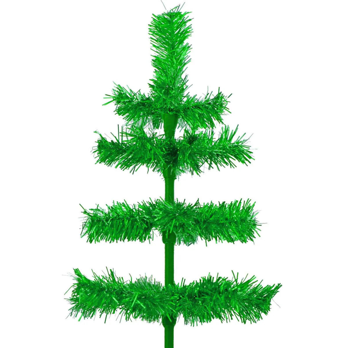 METALLIC GREEN CHRISTMAS TREE