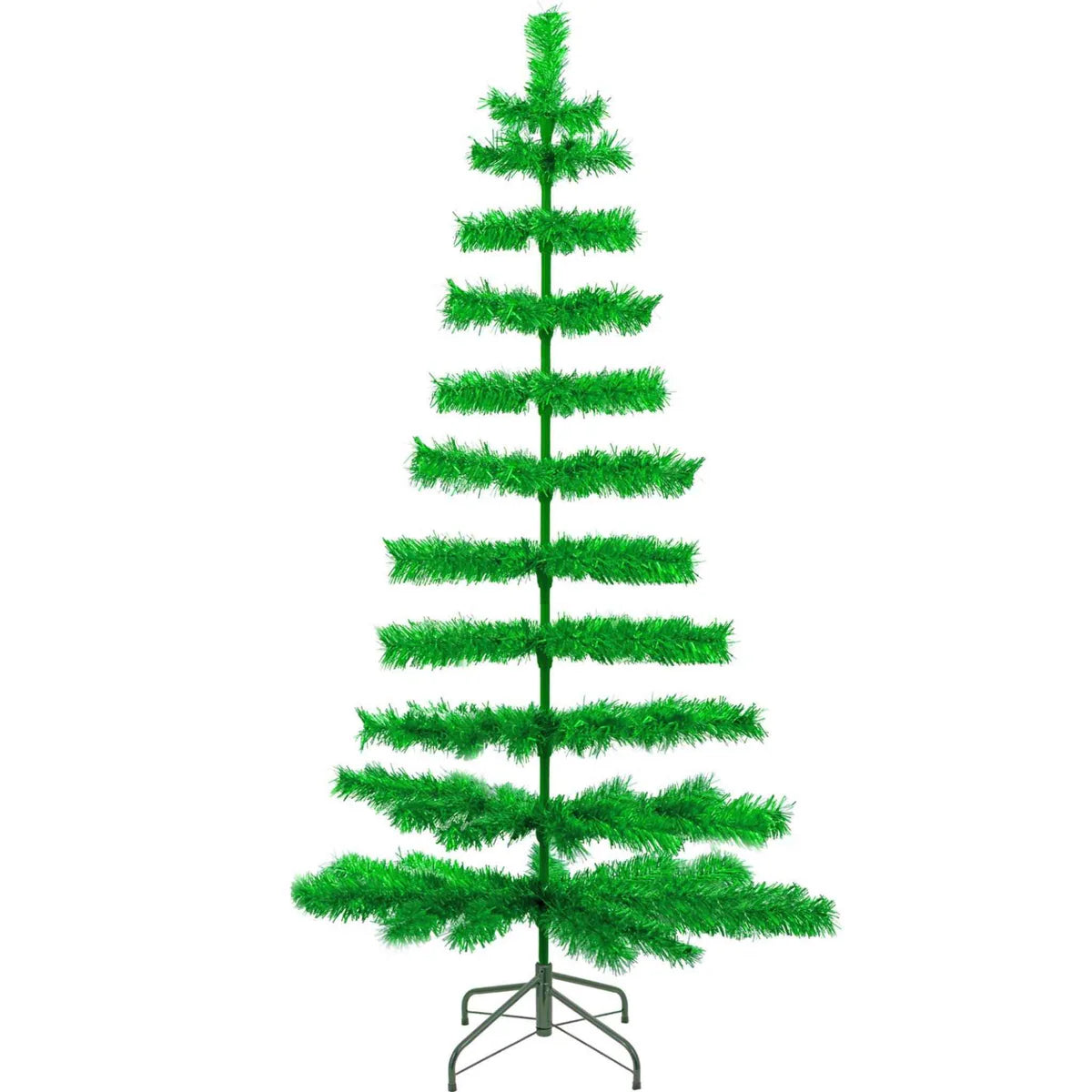 METALLIC GREEN CHRISTMAS TREE