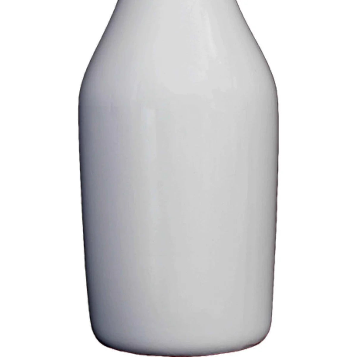 MILK BOTTLE SHAPED CERAMIC VASE