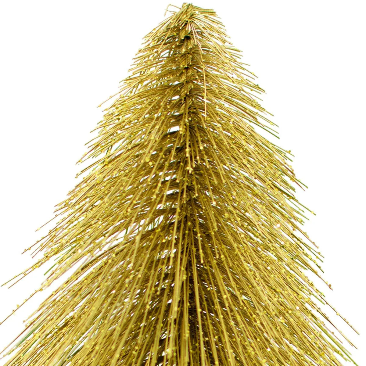 MINI GOLD BOTTLEBRUSH CHRISTMAS TREE
