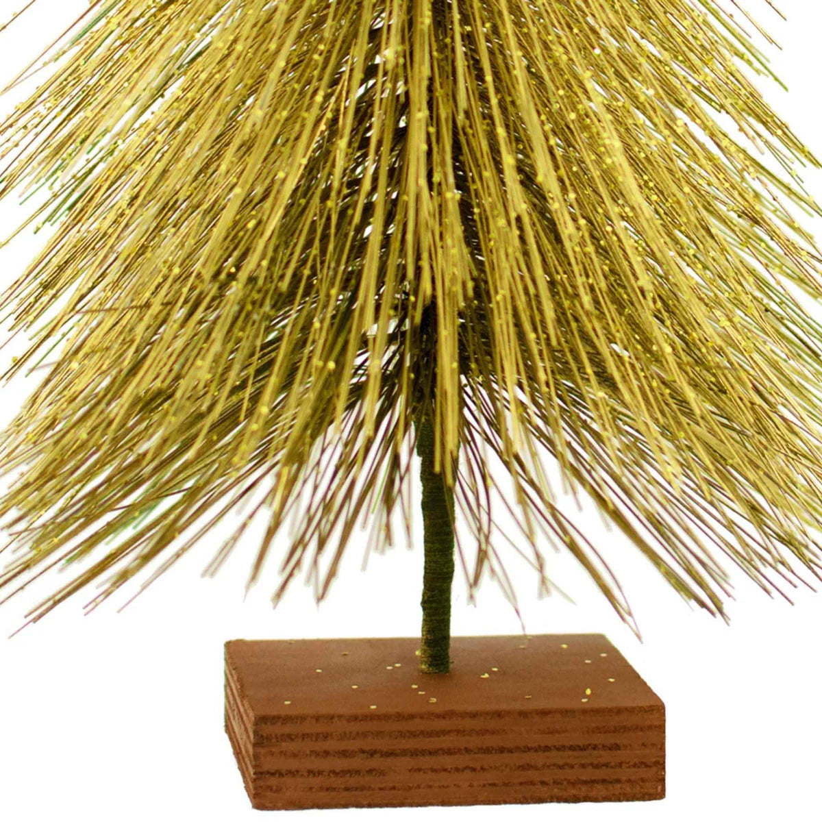 MINI GOLD BOTTLEBRUSH CHRISTMAS TREE