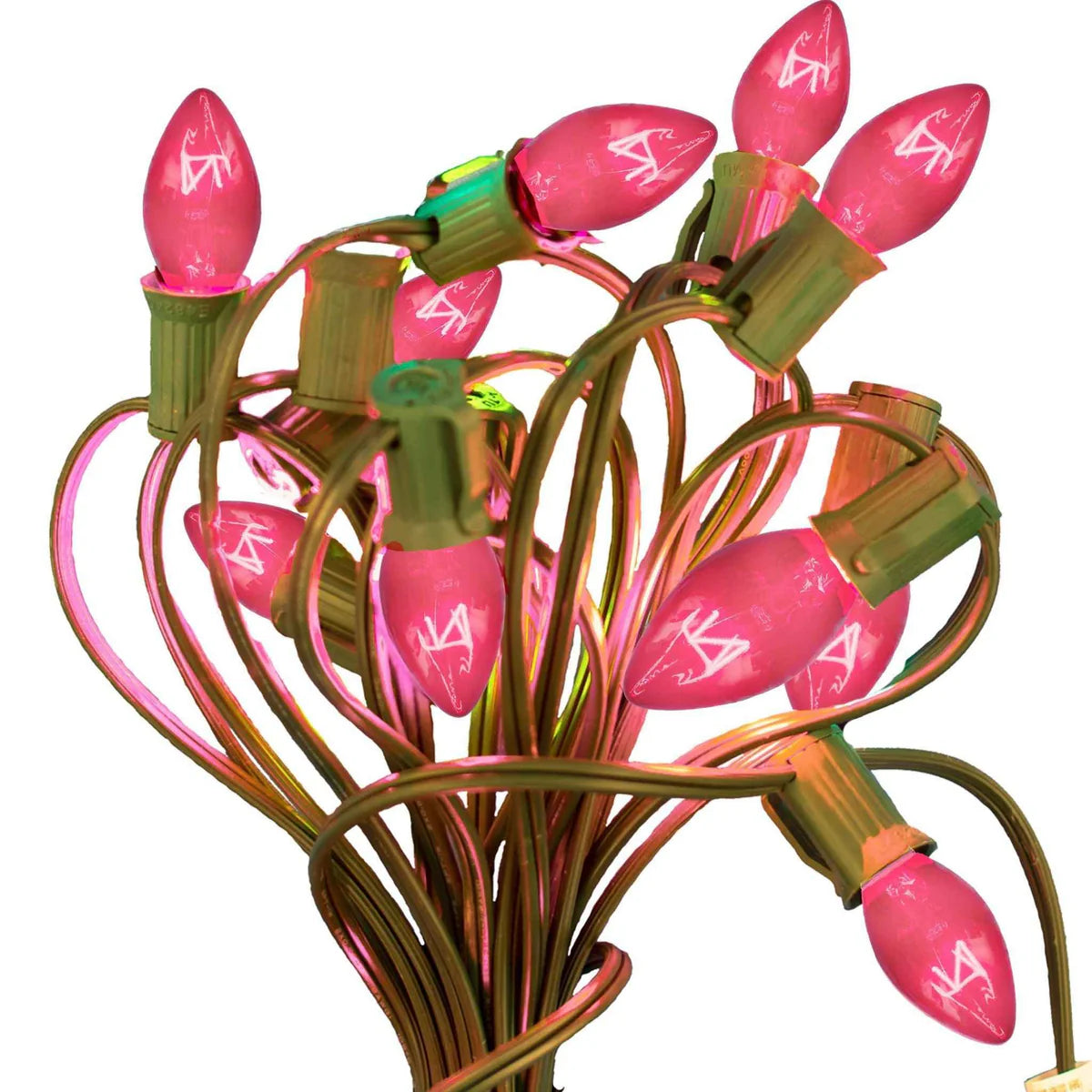 PINK MAGNETIC STRING LIGHTS