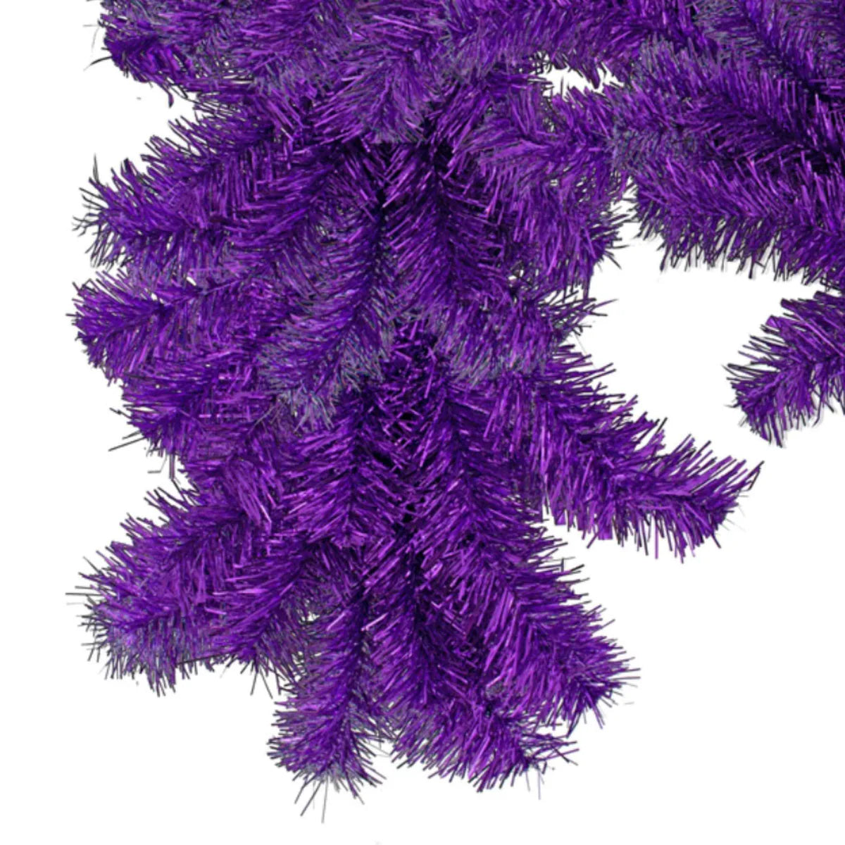 PURPLE CHRISTMAS GARLAND