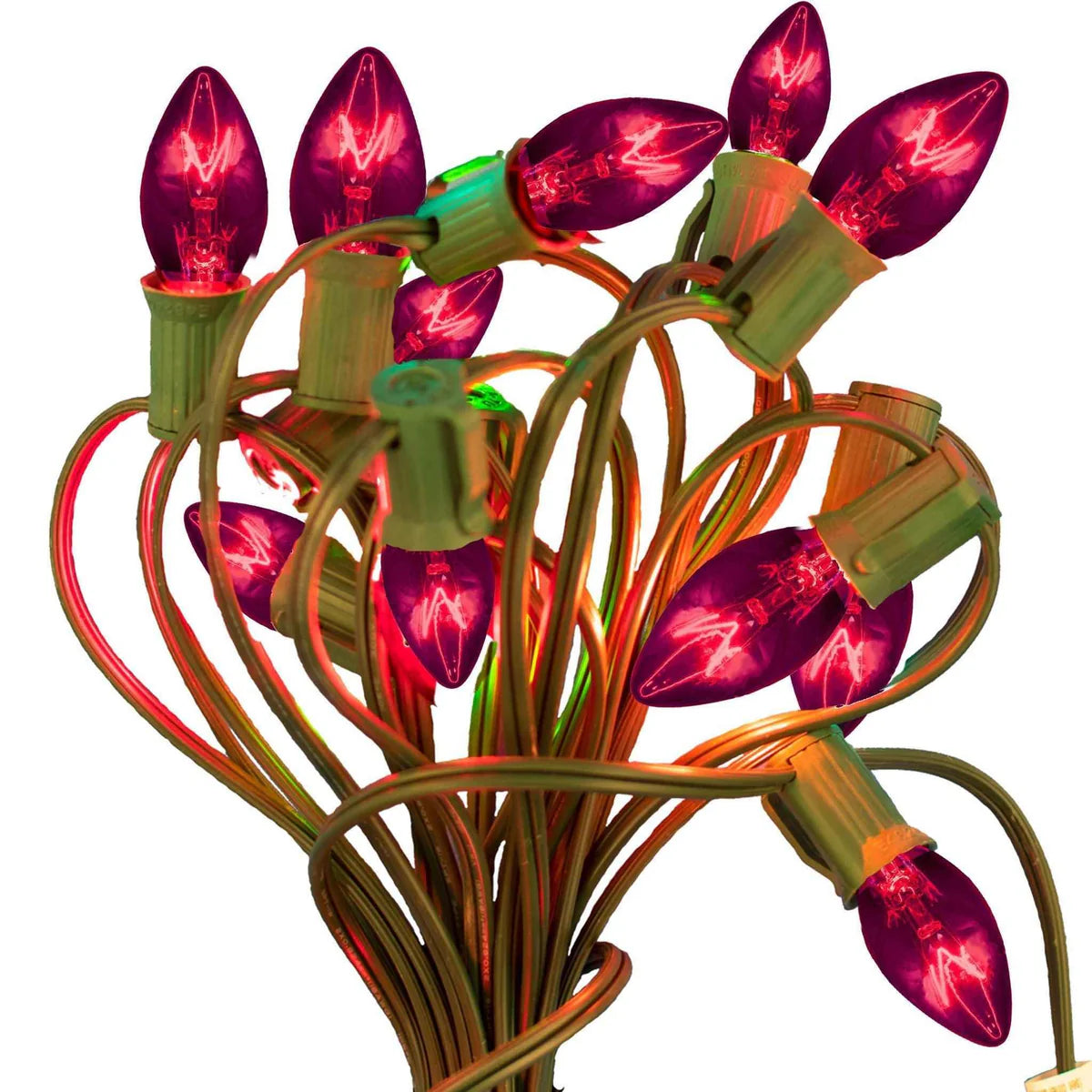 PURPLE LIGHT BULBS