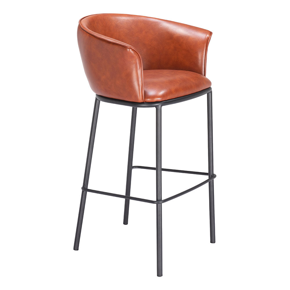 GARSTON BARSTOOL BROWN