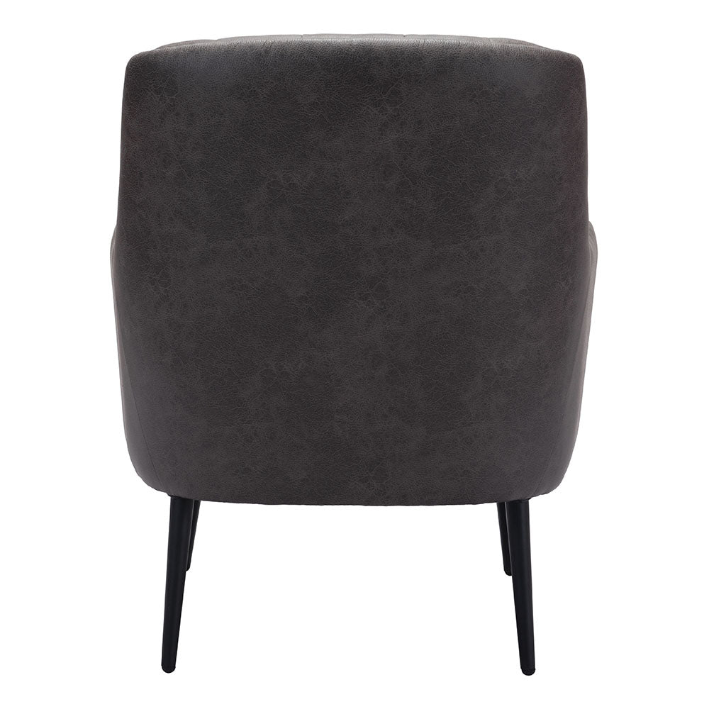 TASMANIA ACCENT CHAIR VINTAGE BLACK