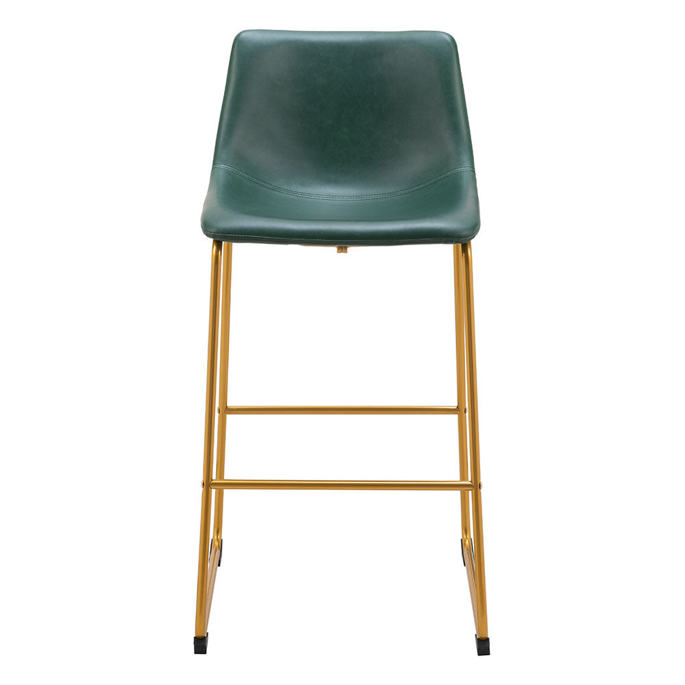 AUGUSTA BARSTOOL GREEN & GOLD