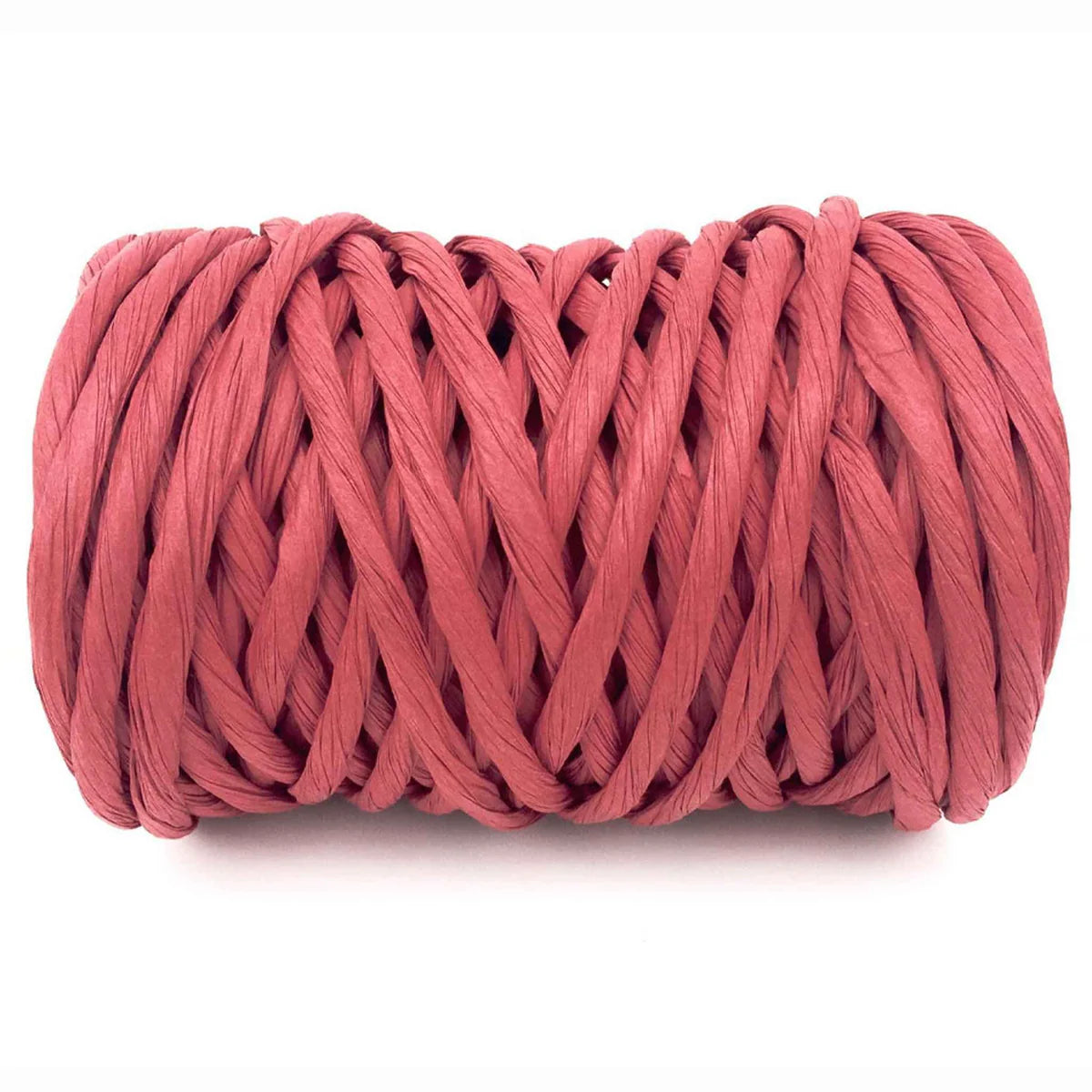 RED RAFFIA PAPER TWINE