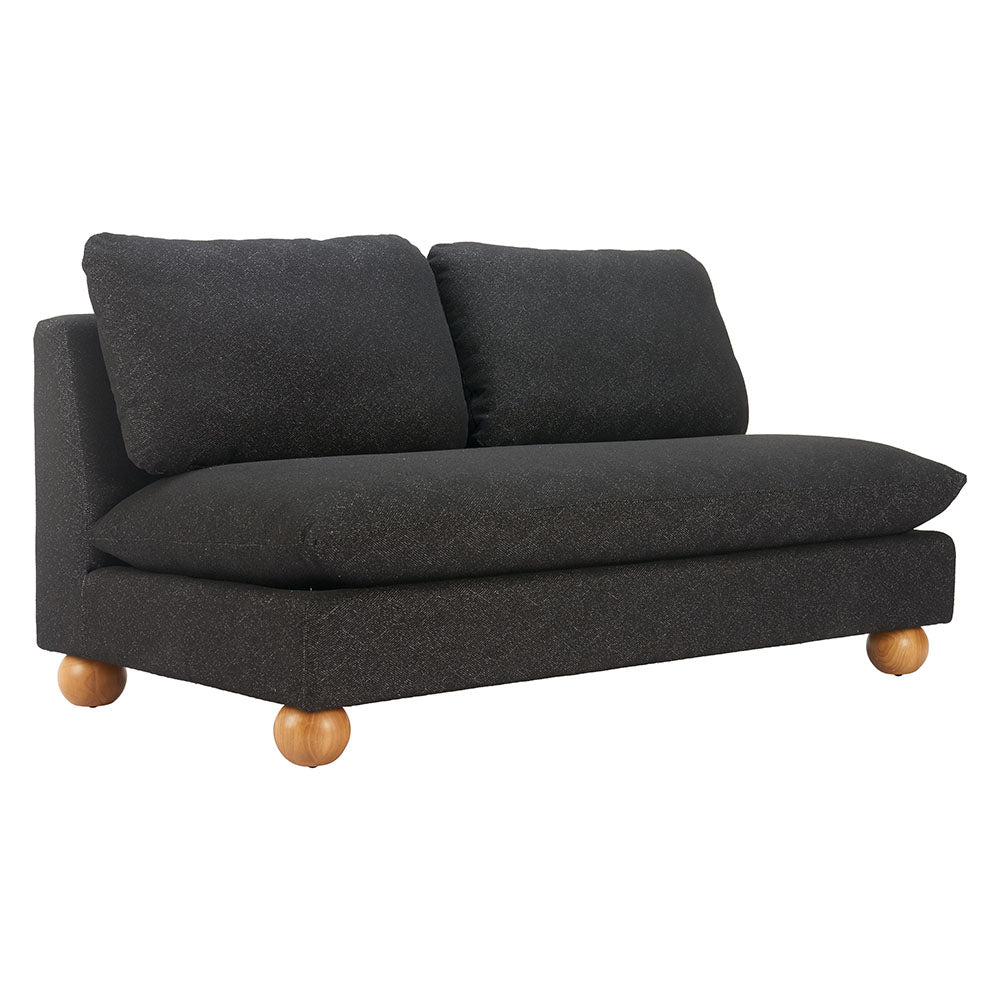 MINZE LOVESEAT BLACK