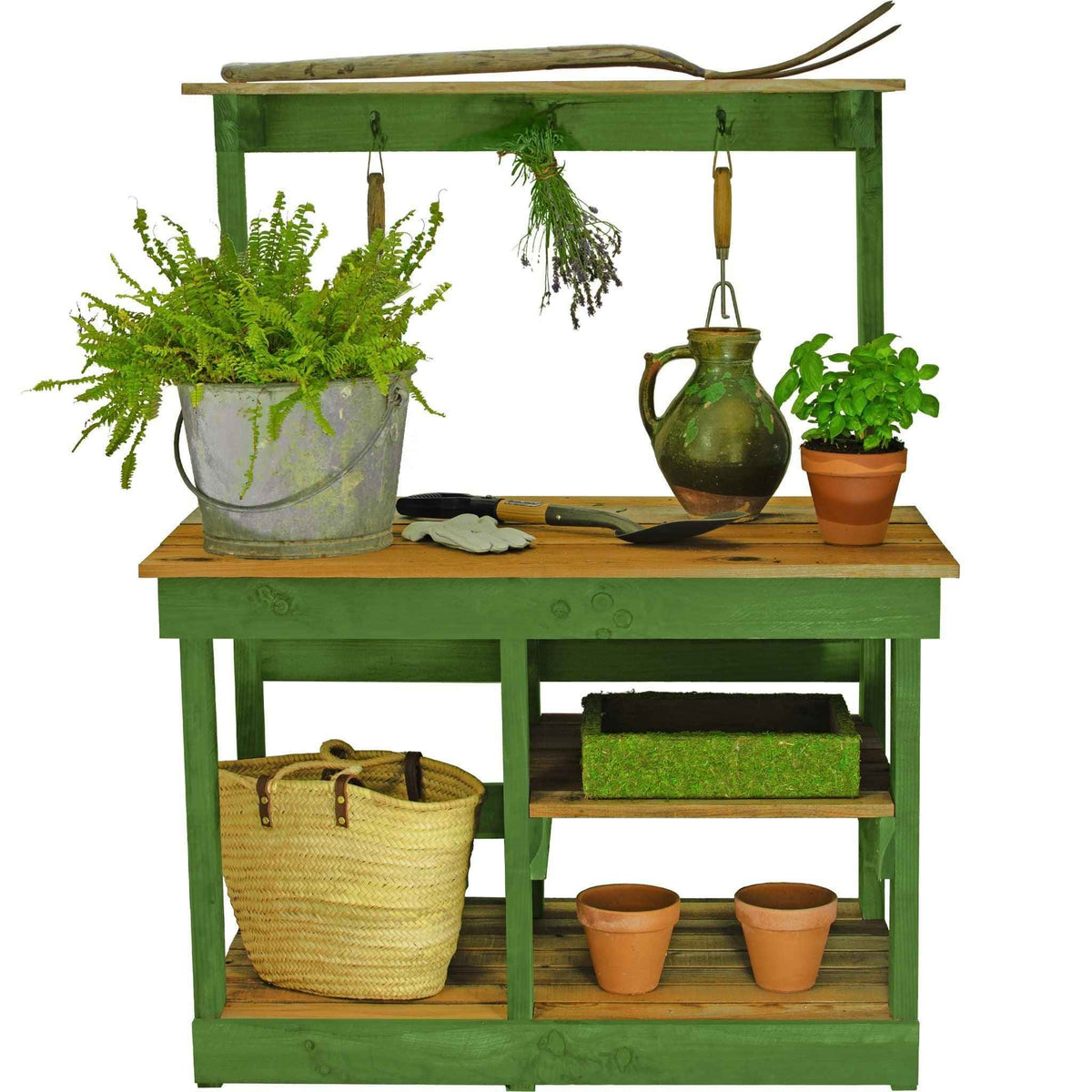 RUSTIC GARDENING WORKBENCH