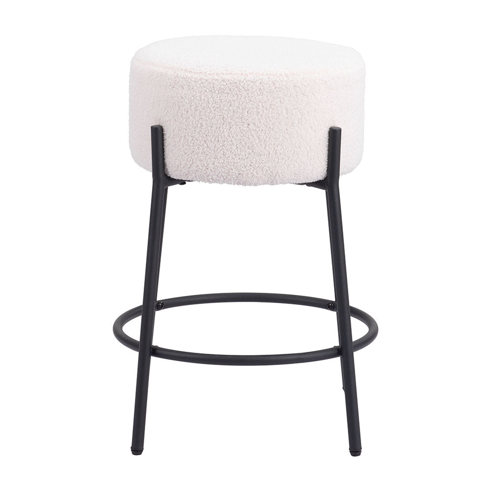 BLANCHE COUNTER STOOL IVORY