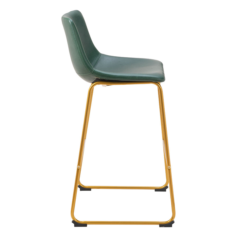 AUGUSTA BARSTOOL GREEN & GOLD