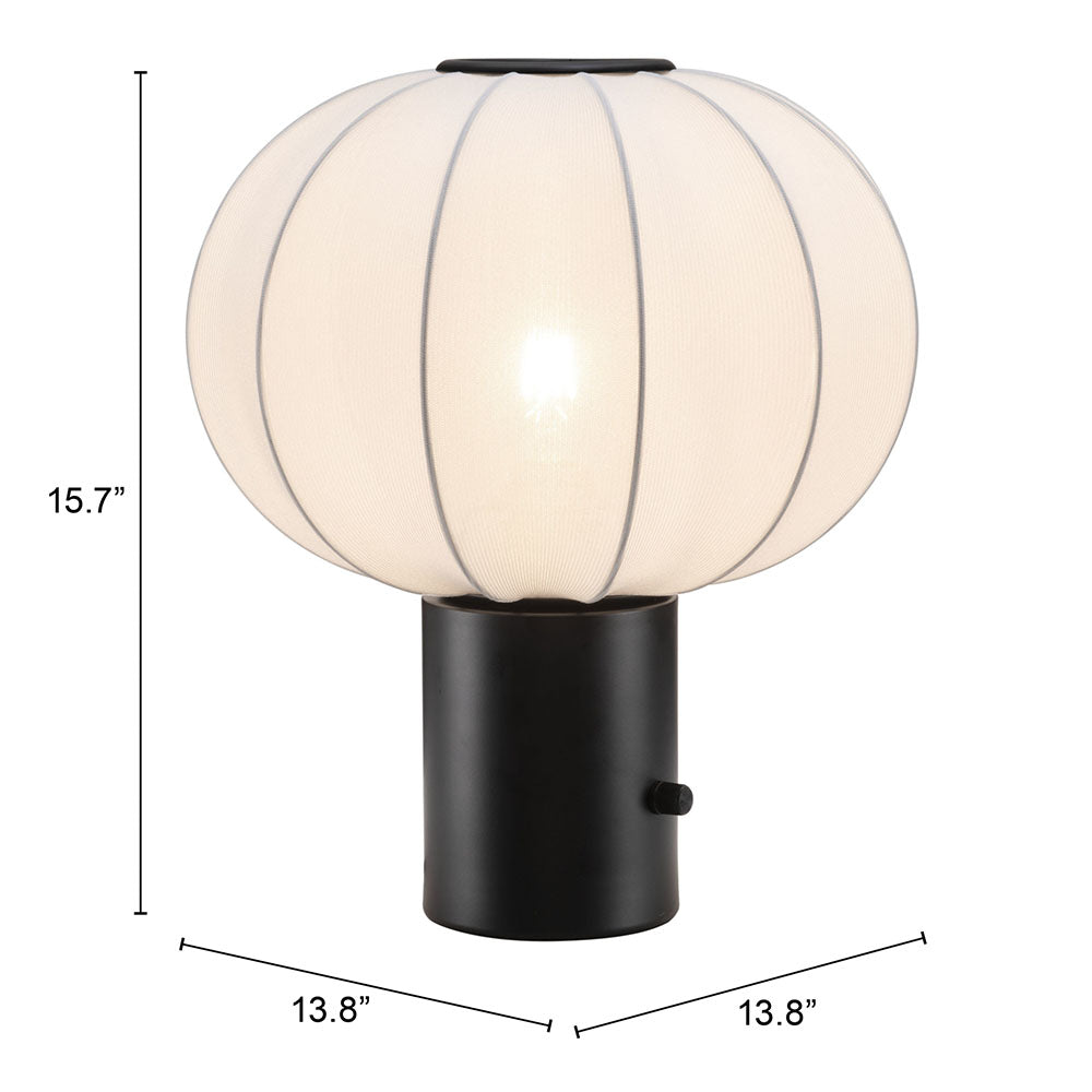 WISTERIA TABLE LAMP WHITE