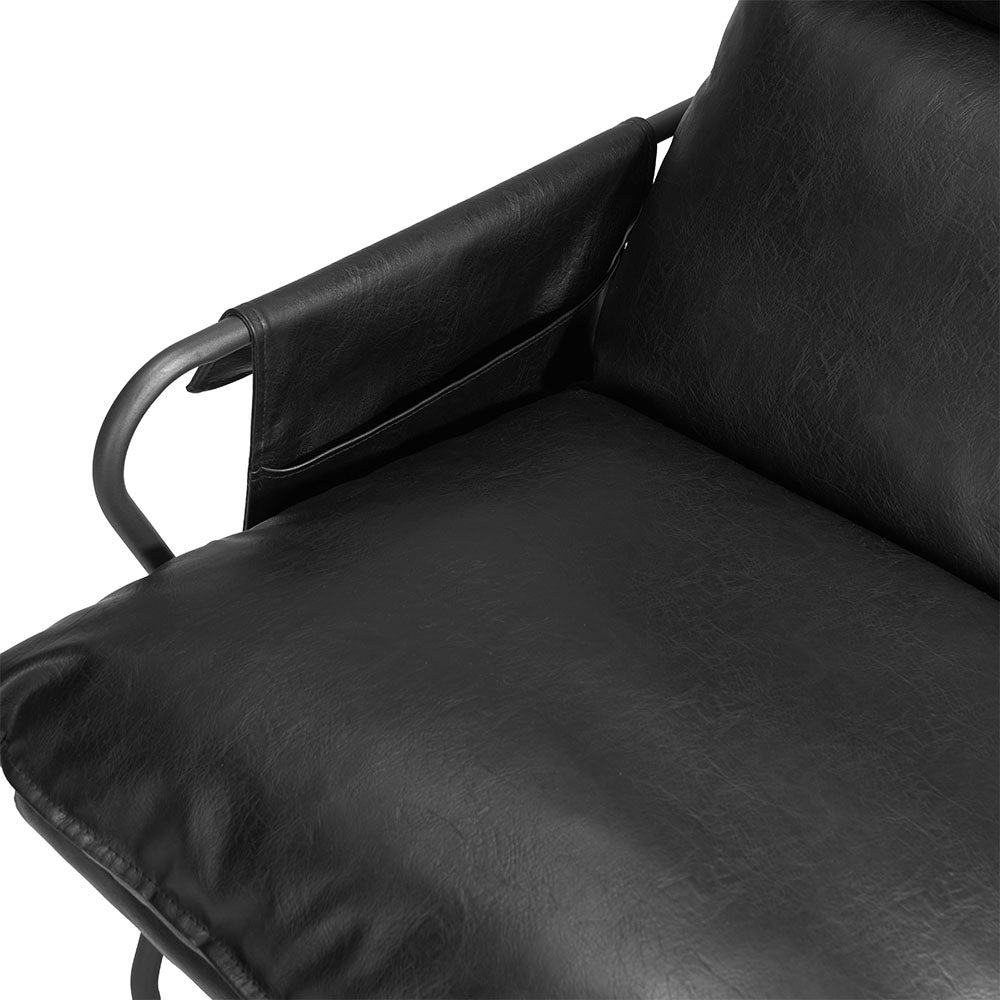 HALAUS ACCENT CHAIR BLACK