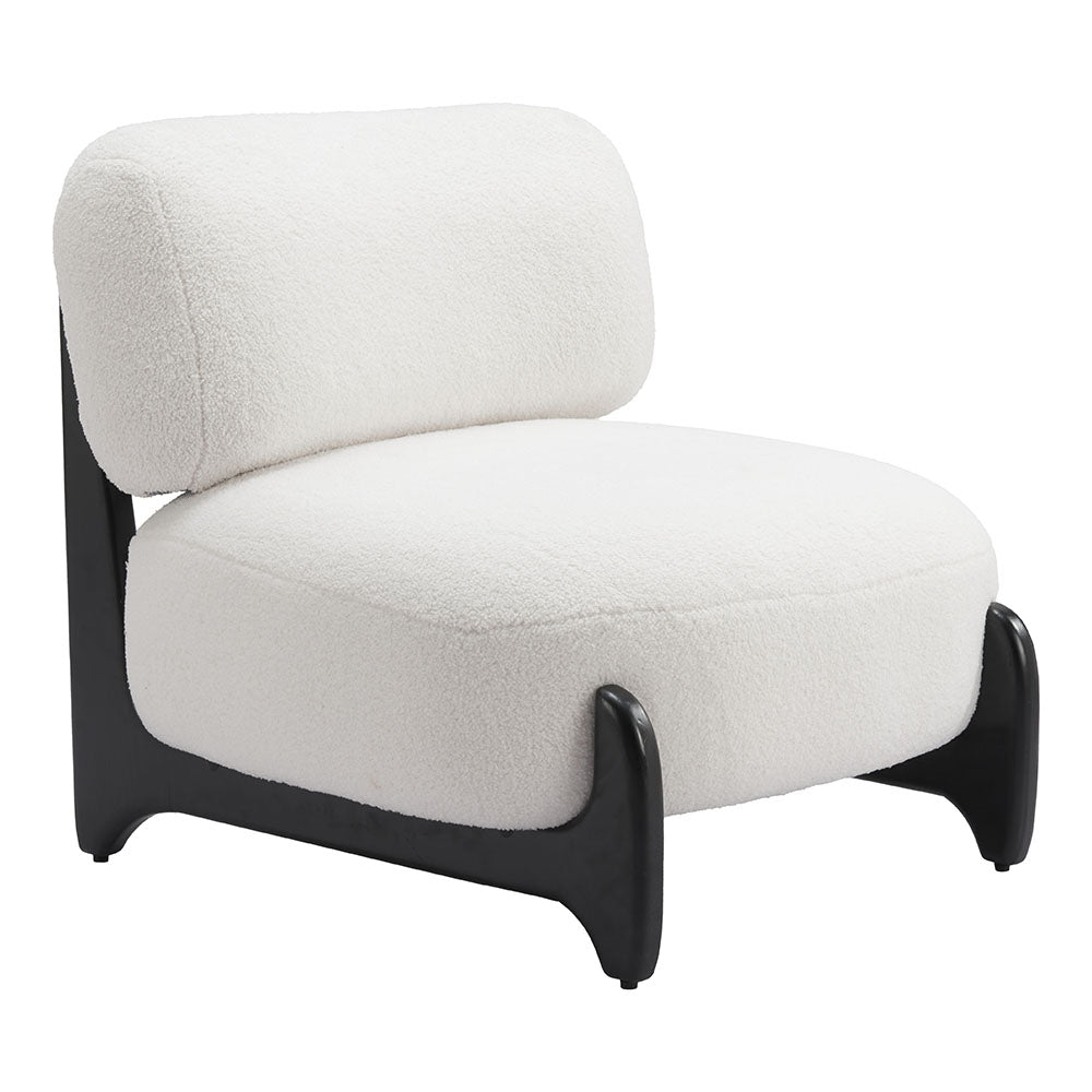BOMBO ACCENT CHAIR WHITE