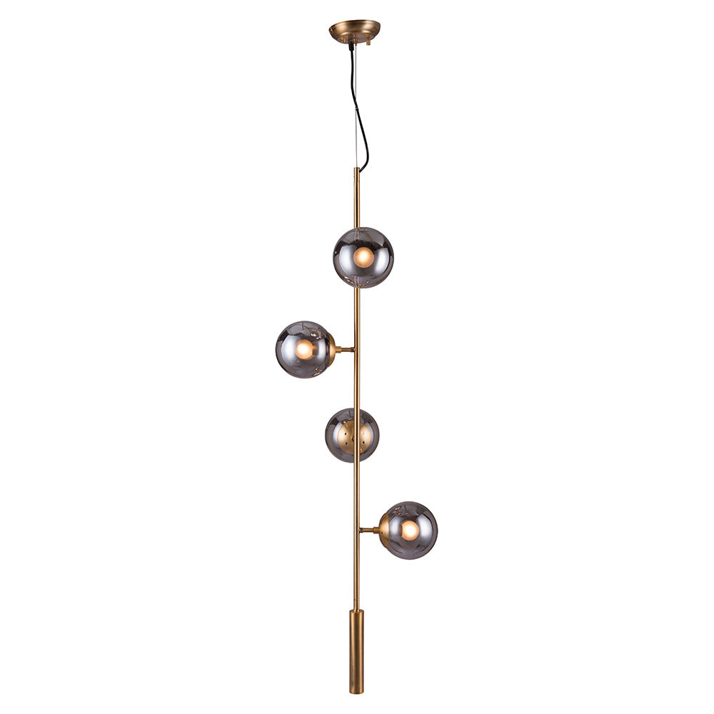 ZATARA CEILING LAMP BRASS