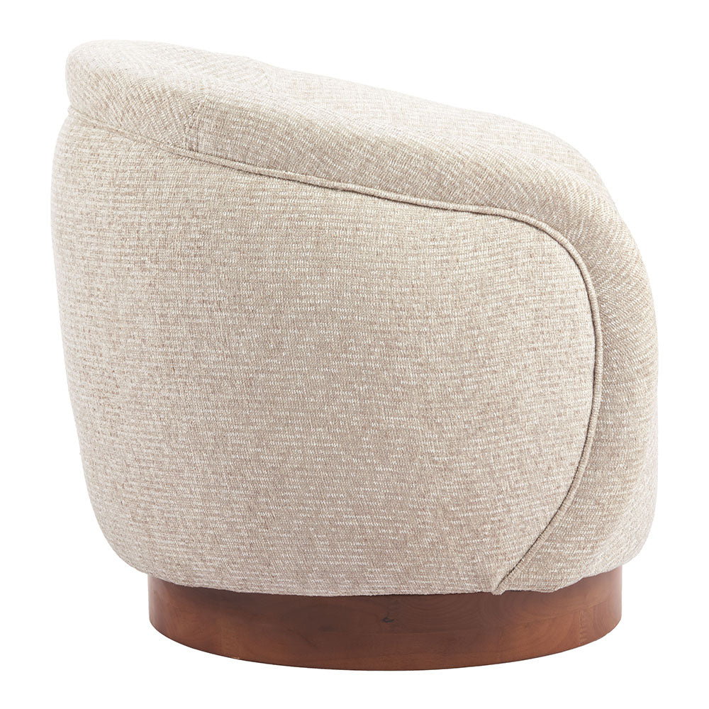 VINTA SWIVEL CHAIR BEIGE