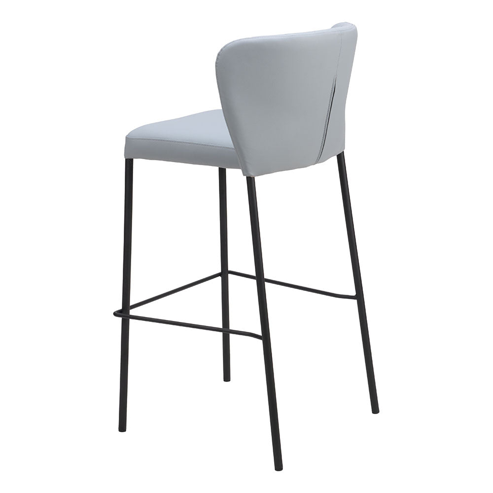 LINZ BARSTOOL GRAY