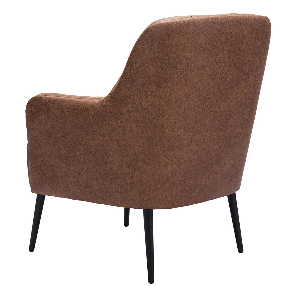 TASMANIA ACCENT CHAIR VINTAGE BROWN