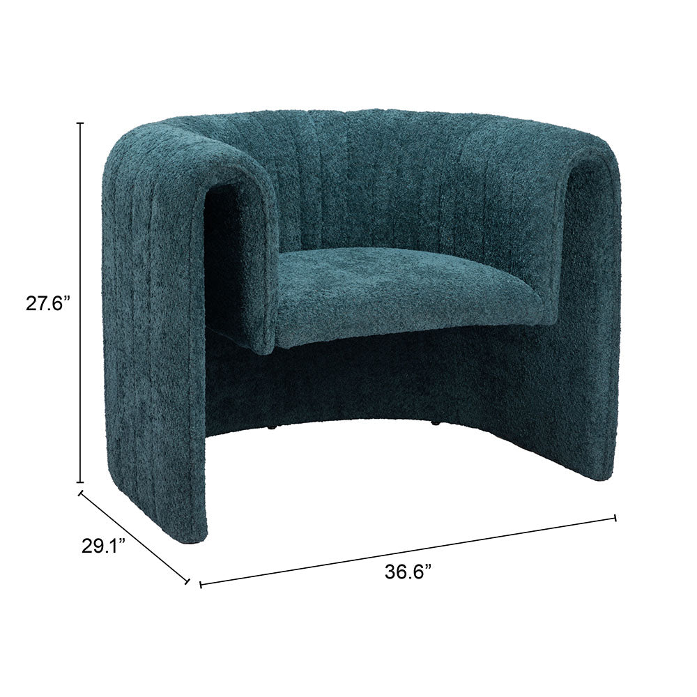 VIANA ACCENT CHAIR AQUAMARINE