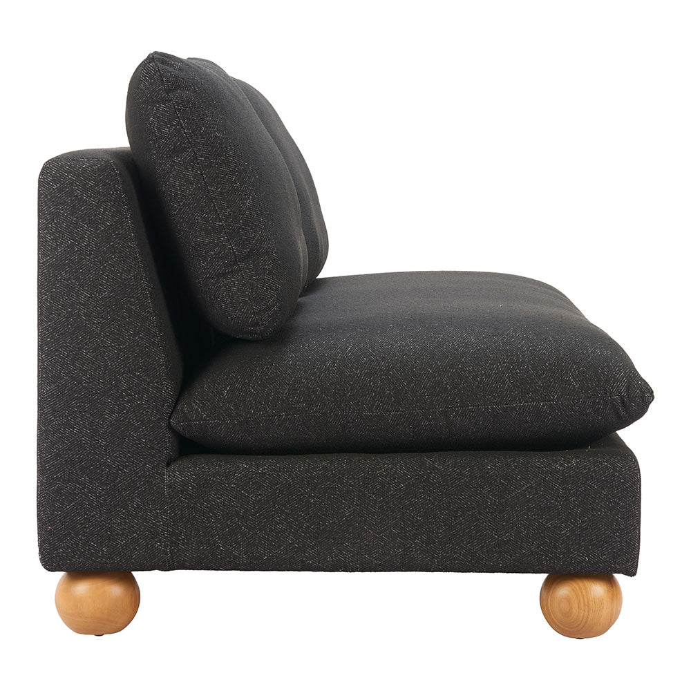 MINZE LOVESEAT BLACK