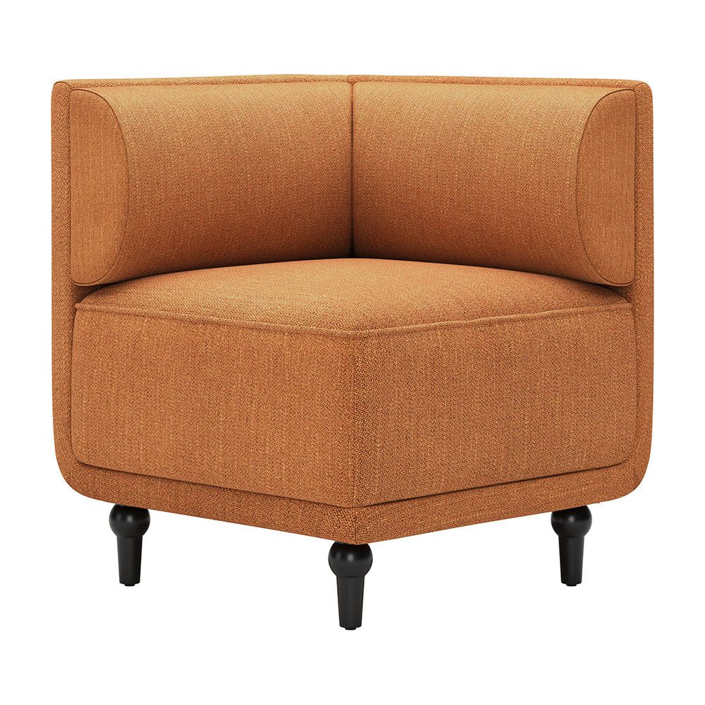 MALBEN CORNER CHAIR BROWN