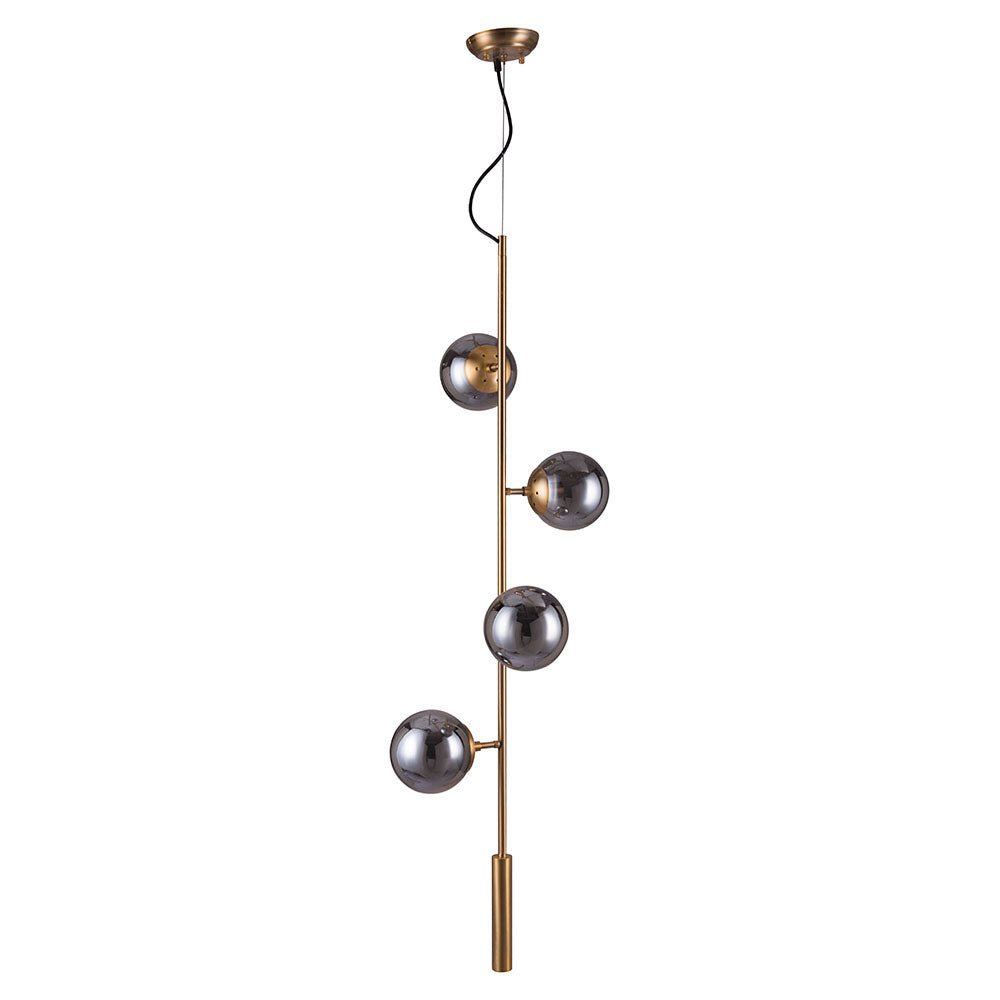 ZATARA CEILING LAMP BRASS